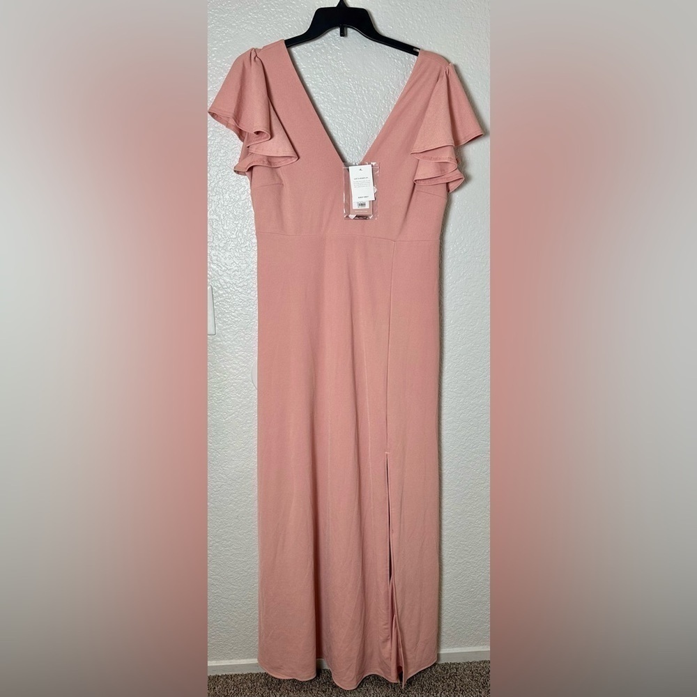 NWT Birdy Grey Hannah Dress in Crepe Dusty Rose - Picture 4 of 9